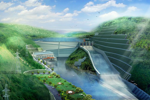 荔湾老挝南塔河1号水电站项目